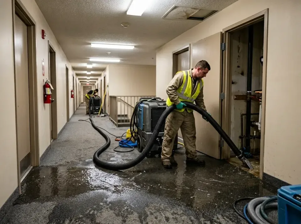 multi-unit-apartment-hallway-f-005 — frequently asked questions, Emergency Burst Pipe Water Extraction & Removal in Irvine,…